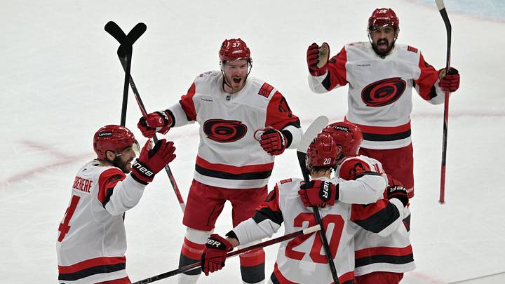 May 27, 2026; Montreal, Quebec, CAN; during the first period in game four of the Eastern Conference Final of the 2026 Stanley Cup Playoffs at Bell Centre. Mandatory Credit: Eric Bolte-Imagn Images