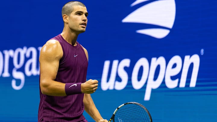 Carlos Alcaraz is playing in the 2025 U.S. Open
