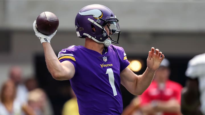 Kyle Sloter played with the Vikings for three seasons.