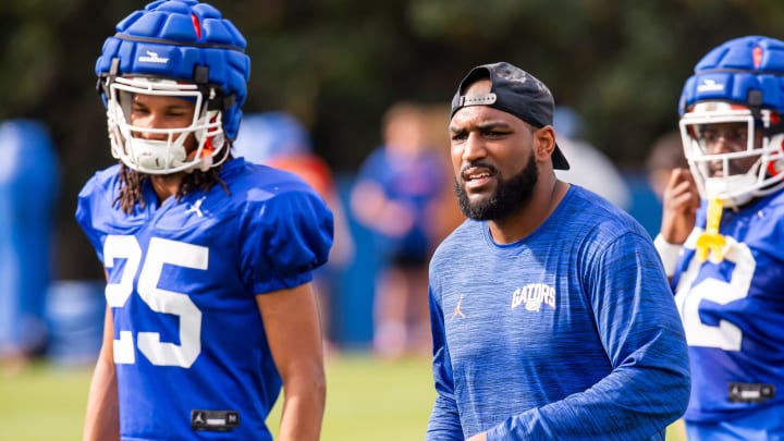 Florida Gators secondary coach Will Harris