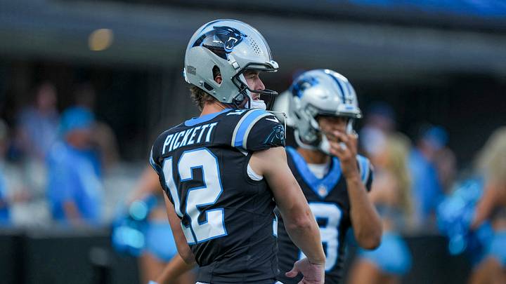 Kenny Pickett will start at quarterback for the Panthers against the Cardinals in the NFL Hall of Fame Game. Kenny Pickett will start at quarterback for the Panthers against the Cardinals in the NFL Hall of Fame Game.