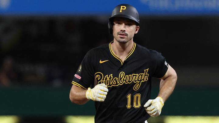 Sep 5, 2026; Pittsburgh, Pennsylvania, USA; Pittsburgh Pirates left fielder Bryan Reynolds (10) circles the bases on a solo home run against the Los Angeles Angels during the eighth inning at PNC Park. Mandatory Credit: Charles LeClaire-Imagn Images Sep 5, 2026; Pittsburgh, Pennsylvania, USA; Pittsburgh Pirates left fielder Bryan Reynolds (10) circles the bases on a solo home run against the Los Angeles Angels during the eighth inning at PNC Park. Mandatory Credit: Charles LeClaire-Imagn Images