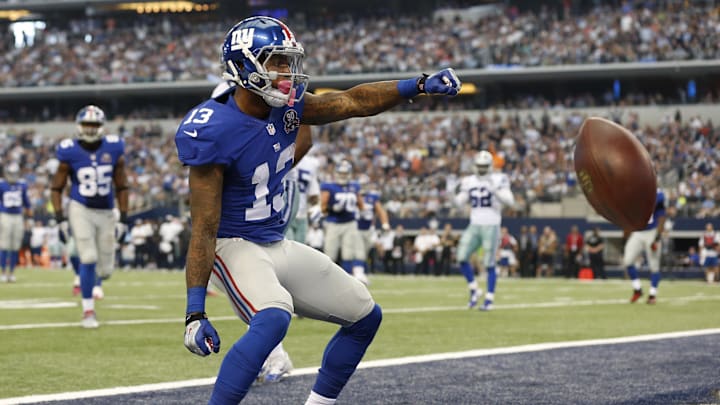 Former New York Giants wide receiver Odell Beckham Jr. Former New York Giants wide receiver Odell Beckham Jr.