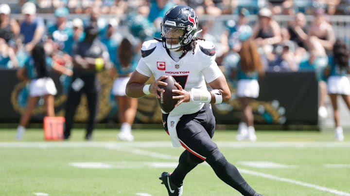 Houston Texans quarterback C.J. Stroud has six touchdowns and zero interceptions in his last two games. 