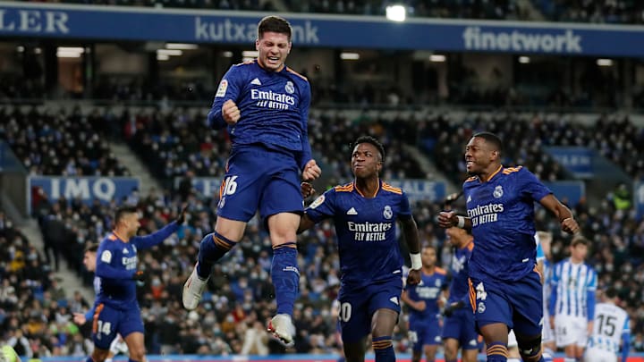 David Alaba, Luka Jovic, Vinicius Junior
