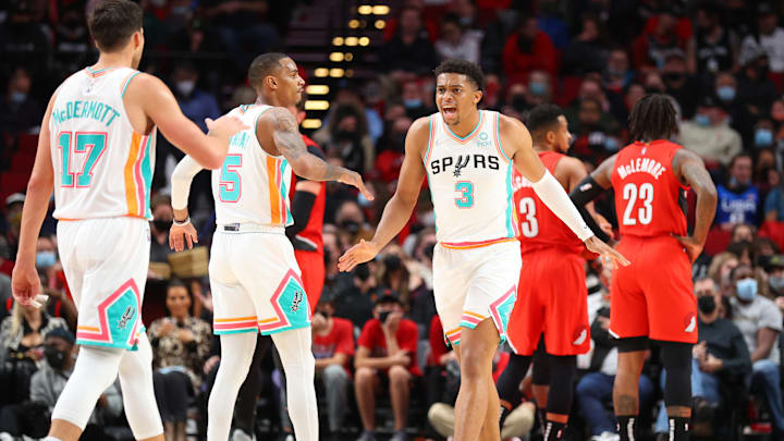 San Antonio Spurs Keldon Johnson