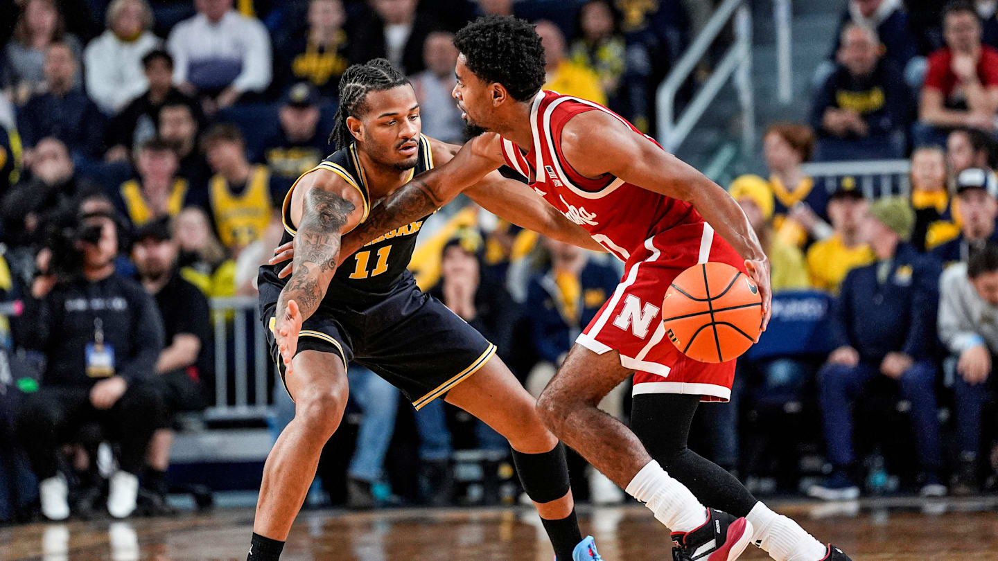 Nebrasketball Comes Up Short in Top-5 Battle in Ann Arbor, Suffers First Loss of the Season