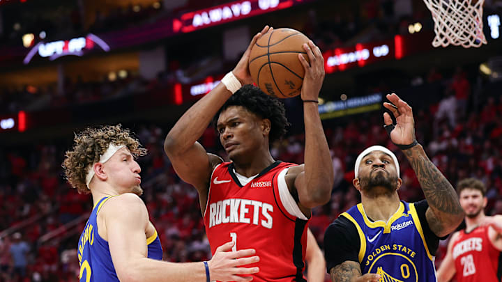 Amen Thompson couldn't score enough for the Houston Rockets