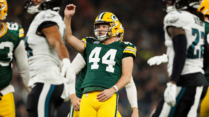 Green Bay Packers kicker Brayden Narveson