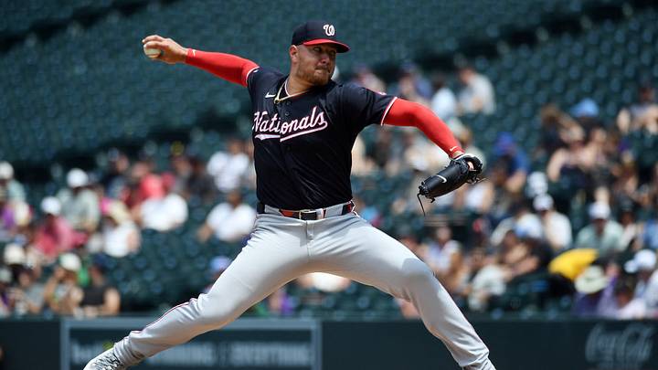 Cade Cavalli and the Nationals are favored against the Blue Jays on Tuesday night.