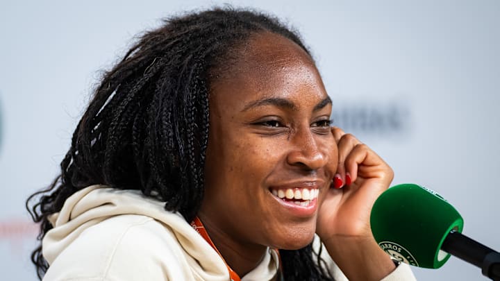 Coco Gauff at the French Open