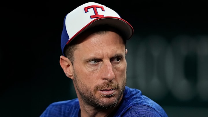 Texas Rangers pitcher Max Scherzer
