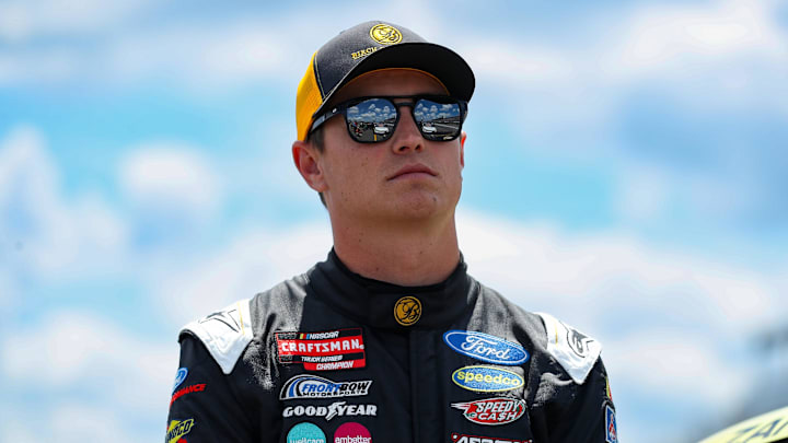 Zane Smith will return to Front Row Motorsports in 2025, driving the No. 38 Ford Mustang in the NASCAR Cup Series.