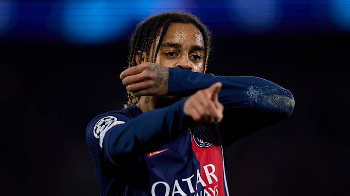 Bradley Barcola - Paris Saint-Germain Bradley Barcola - Paris Saint-Germain