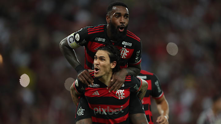 Pedro e Gerson se destacaram no Flamengo em 2024 Pedro e Gerson se destacaram no Flamengo em 2024