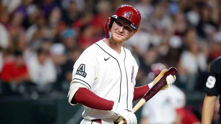 Jun 15, 2026; Phoenix, Arizona, USA; Arizona Diamondbacks designated hitter Pavin Smith against the Los Angeles Angels at Chase Field. Mandatory Credit: Mark J. Rebilas-Imagn Images Jun 15, 2026; Phoenix, Arizona, USA; Arizona Diamondbacks designated hitter Pavin Smith against the Los Angeles Angels at Chase Field. Mandatory Credit: Mark J. Rebilas-Imagn Images