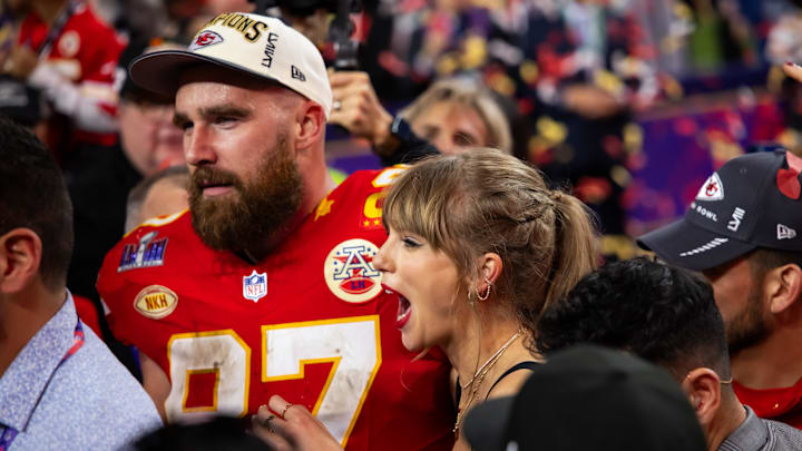 Taylor Swift's appearance on New Heights was a monumental one for the Kelce brothers.