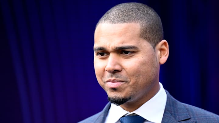 Ryan Poles said at the owners meetings that trading Justin Fields was one of the "...hardest things..." he's had to do. Ryan Poles said at the owners meetings that trading Justin Fields was one of the "...hardest things..." he's had to do.