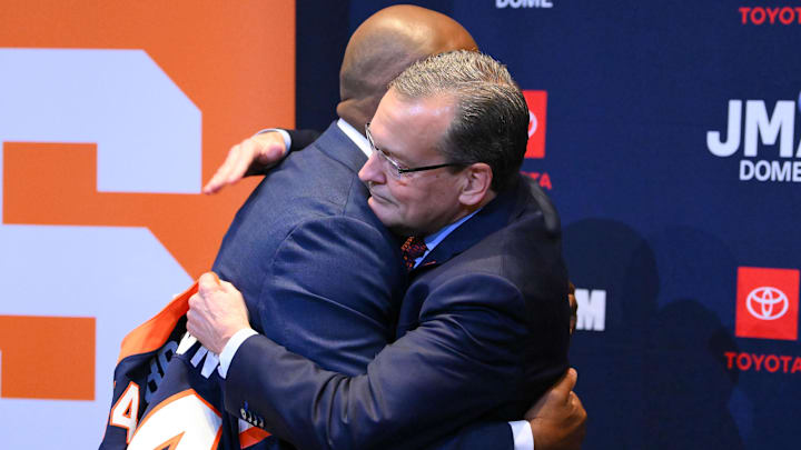 SU athletics director John Wildhack says that competitive NIL was instrumental in shaping the Syracuse football 2024 roster.