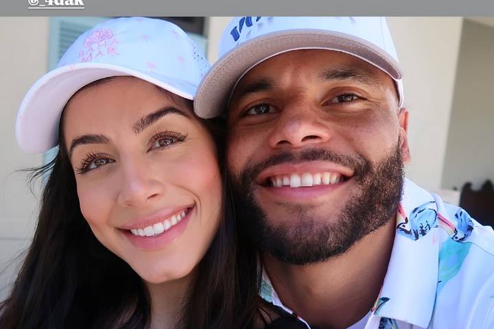 Dak Prescott's fiancée flaunts private jet with Cowboys QB, her baby and 1  year old