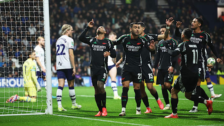 Preston North End v Arsenal - Carabao Cup Fourth Round