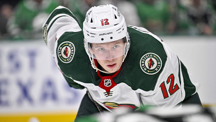 Matt Boldy and the Wild are home favorites against the Stars.