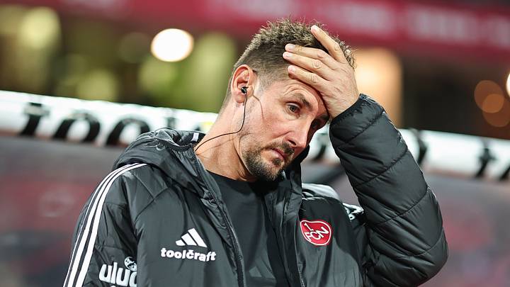 Nürnberg-Coach Miroslav Klose droht der nächste Ausfall Nürnberg-Coach Miroslav Klose droht der nächste Ausfall