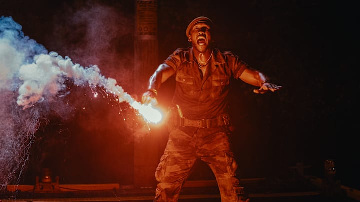 Mahershala Ali is Duncan Kincaid in JURASSIC WORLD REBIRTH, directed by Gareth Edwards