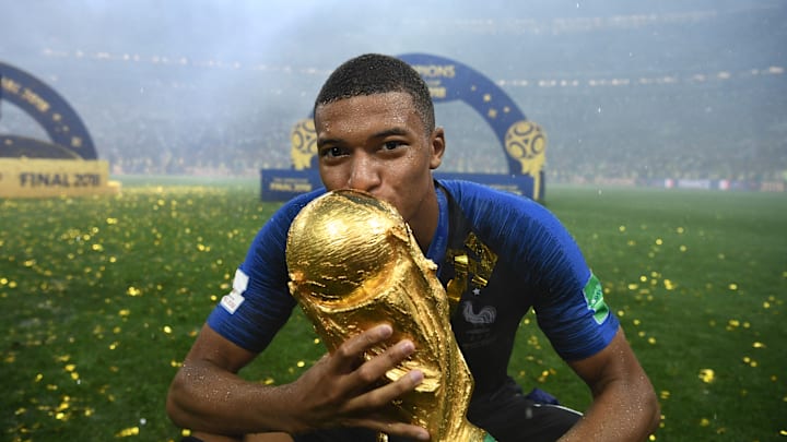 Kylian Mbappe, do Real Madrid, foi campeão com a França em 2018