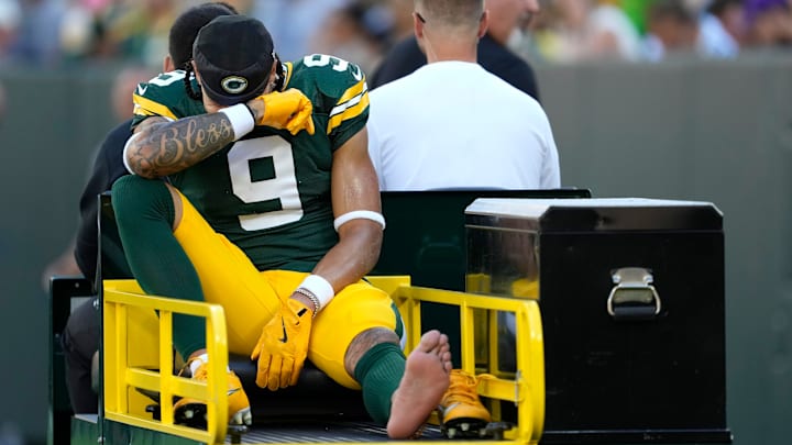 Green Bay Packers wide receiver Christian Watson