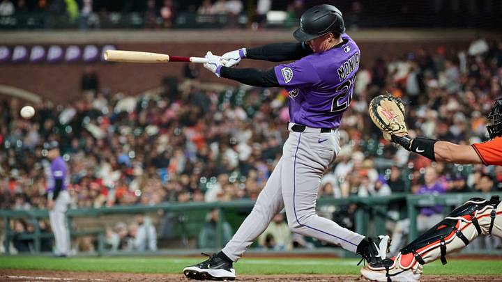 Colorado Rockies outfielder Mickey Moniak Colorado Rockies outfielder Mickey Moniak