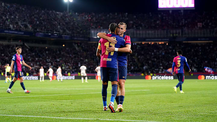 Three goals for Raphinha