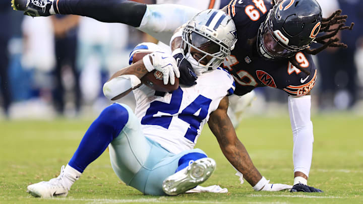 Former Penn State football and current Dallas Cowboys running back Miles Sanders