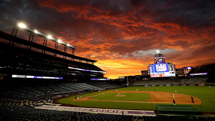 Colorado Rockies Summer Workouts