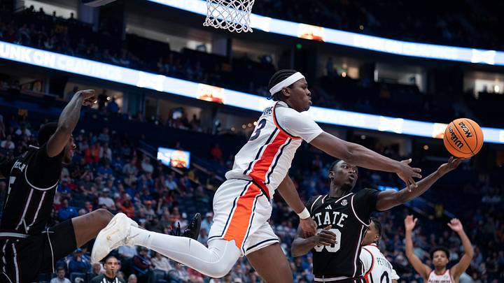 Auburn forward Keshawn Murphy (3) will be playing for the Washington Wizards on an Exhibit 10 deal this summer and beyond.