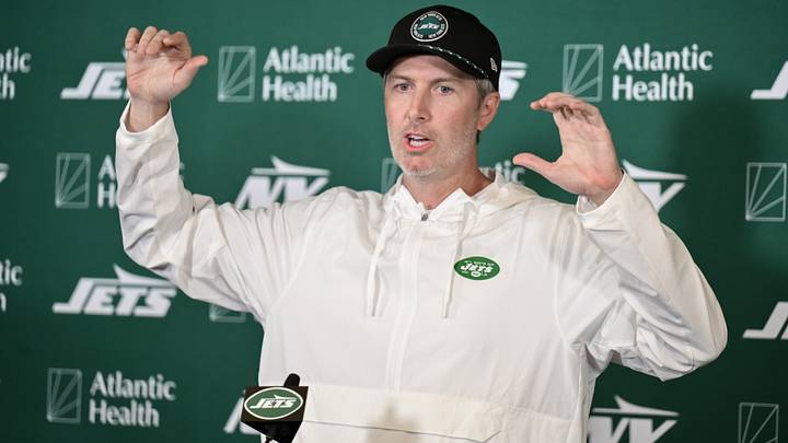 Jets GM Darren Mougey looks like a genius for one certain offseason decision after the NFL's latest blockbuster trade. Jets GM Darren Mougey looks like a genius for one certain offseason decision after the NFL's latest blockbuster trade.