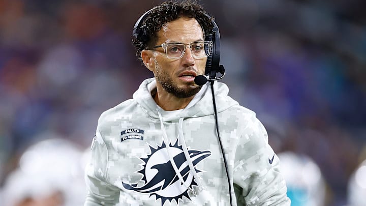 Miami Dolphins head coach Mike McDaniel