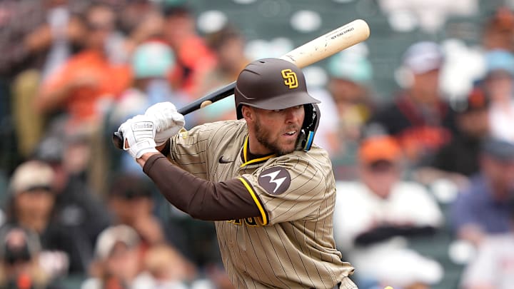 San Diego Padres outfielder Brandon Lockridge