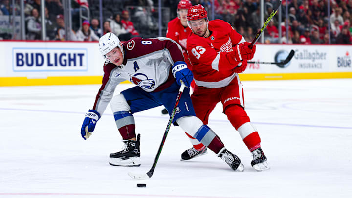 The Colorado Avalanche and Detroit Red Wings are vying for a playoff spot despite heading in completely different directions.