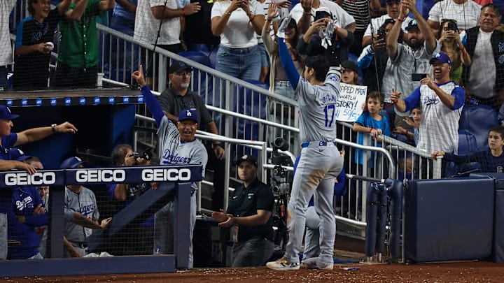 Los Angeles Dodgers v Miami Marlins