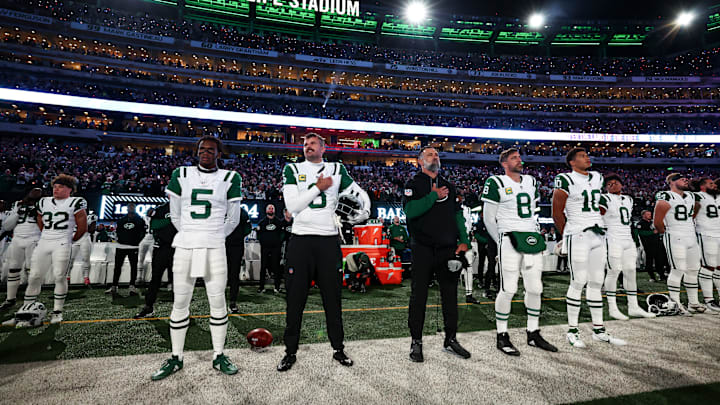 Jeff Ulbrich and NY Jets players