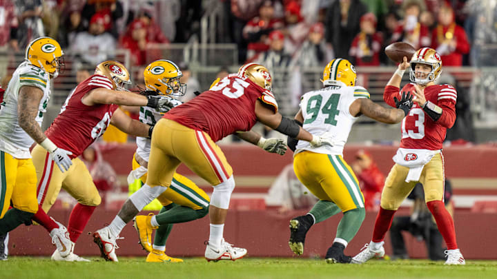 The 49ers are surprising underdogs to the Packers in Week 12 NFL action.