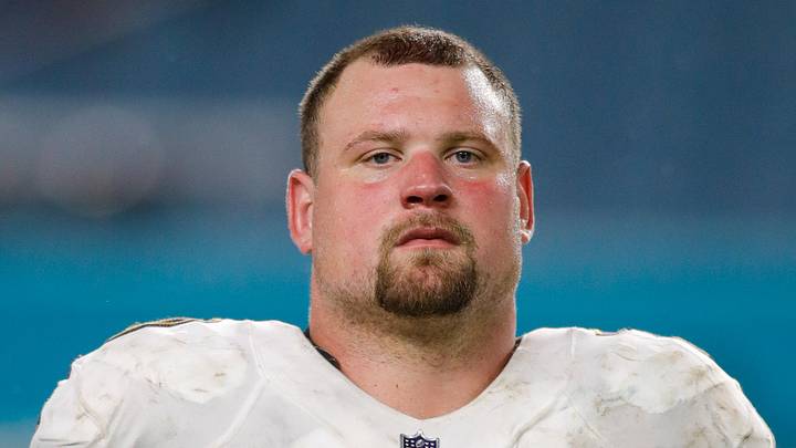 Nov 11, 2021; Miami Gardens, Florida, USA; Baltimore Ravens guard Kevin Zeitler (70) looks on from the field after the game against the Miami Dolphins at Hard Rock Stadium. Mandatory Credit: Sam Navarro-Imagn Images Nov 11, 2021; Miami Gardens, Florida, USA; Baltimore Ravens guard Kevin Zeitler (70) looks on from the field after the game against the Miami Dolphins at Hard Rock Stadium. Mandatory Credit: Sam Navarro-Imagn Images