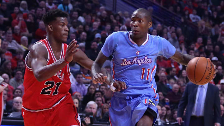 Mar 1, 2015; Chicago, IL, USA; Los Angeles Clippers guard Jamal Crawford (11) drives against Chicago Bulls guard Jimmy Butler (21) during the second quarter at the United Center. Mandatory Credit: Dennis Wierzbicki-Imagn Images Mar 1, 2015; Chicago, IL, USA; Los Angeles Clippers guard Jamal Crawford (11) drives against Chicago Bulls guard Jimmy Butler (21) during the second quarter at the United Center. Mandatory Credit: Dennis Wierzbicki-Imagn Images