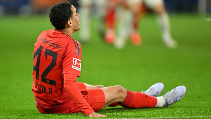 Jamal Musiala fehlt dem FC Bayern gegen Inter Mailand. Jamal Musiala fehlt dem FC Bayern gegen Inter Mailand.