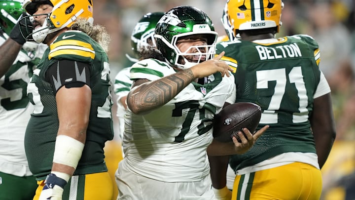 NY Jets defensive tackle Jay Tufele