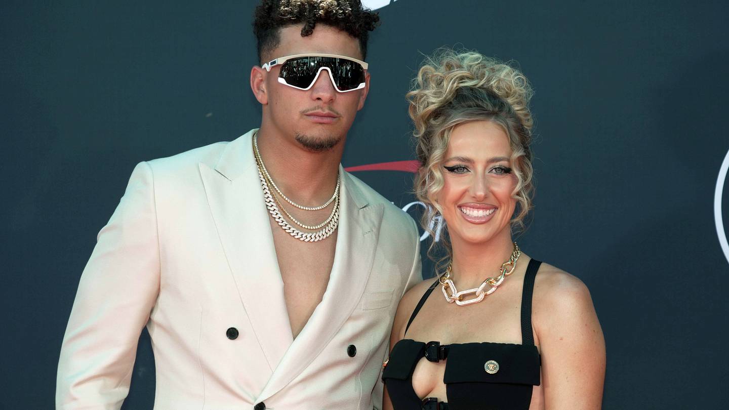 Patrick Mahomes Reacts to Wife Brittany's Career News While Away at Chiefs Camp