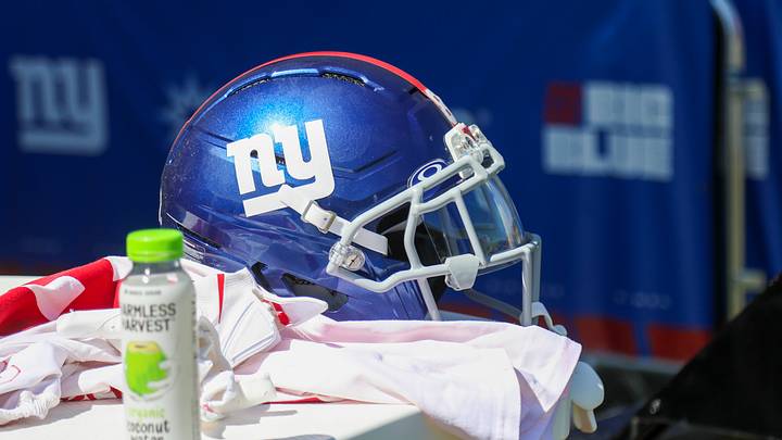 The New York Giants held their first training camp practice of the summer at their East Rutherford headquarters. The New York Giants held their first training camp practice of the summer at their East Rutherford headquarters.