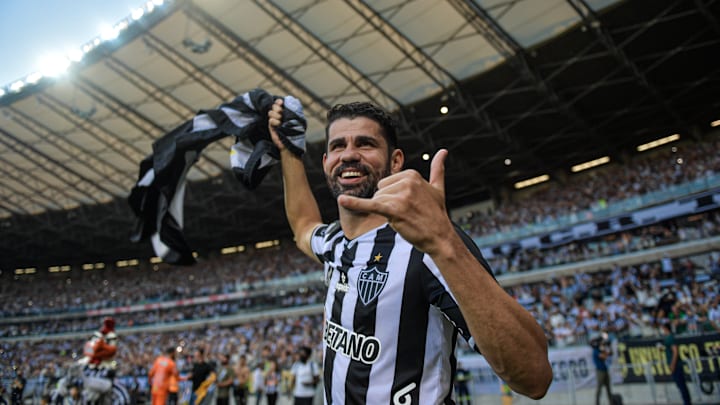 Costa viene de jugar en Atlético Mineiro
