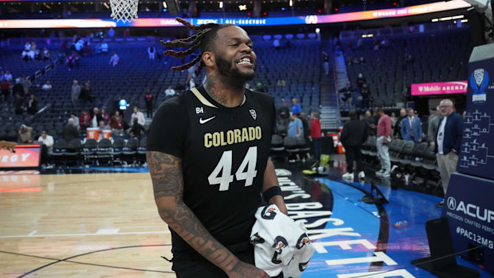 Colorado Buffaloes center Eddie Lampkin Jr.